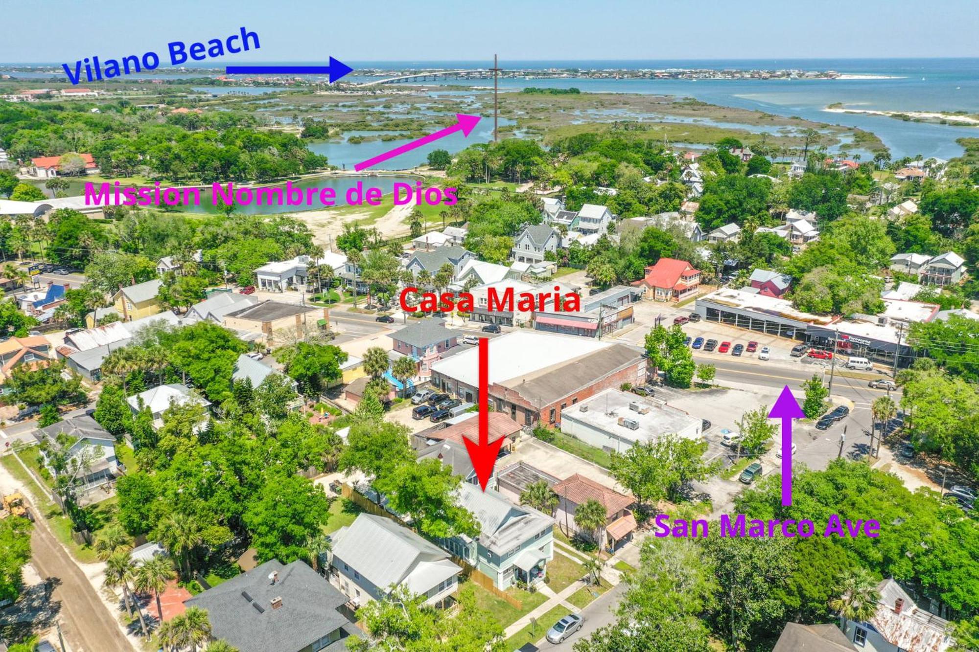 Casa Maria 2- Charming, Quaint Apt Next To Everything Downtown! St. Augustine Esterno foto
